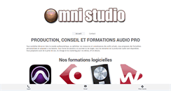 Desktop Screenshot of omni-studio.fr