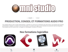 Tablet Screenshot of omni-studio.fr